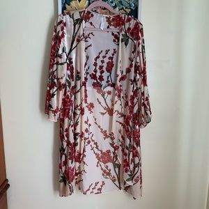 Anthropologie Floreat Velcro Burnout Caftan O/S